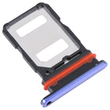 SIM Card Holder Tray For Vivo V20 Pro : Sunset Melody / Blue