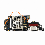 Charging Port Board Connector CC Flex For Vivo V29 Pro 5G