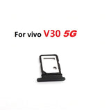 Sim Tray Card Holder For Vivo V30 5G : Black