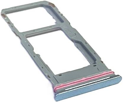 SIM Tray Card Holder For Vivo Y100a 5G : Blue