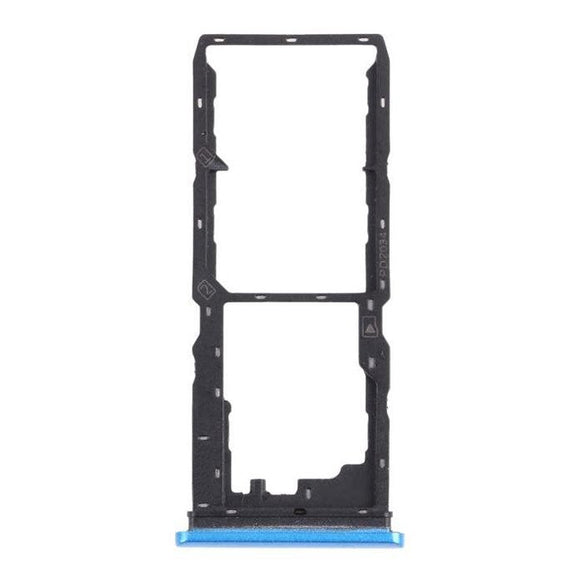 SIM Tray Card Holder For Vivo Y12s : Blue