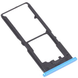 SIM Tray Card Holder For Vivo Y20A : Blue