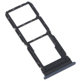 SIM Tray Card Holder For Vivo Y21e : Blue