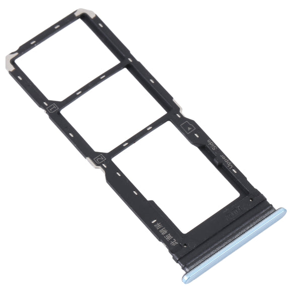 SIM Tray Card Holder For Vivo Y21 : Gold