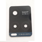 Back Rear Camera Glass Lens For Vivo Y33s : Black