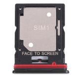 Sim Tray Card Holder For Xiaomi Mi 11i 5G Hyper Charge : Black
