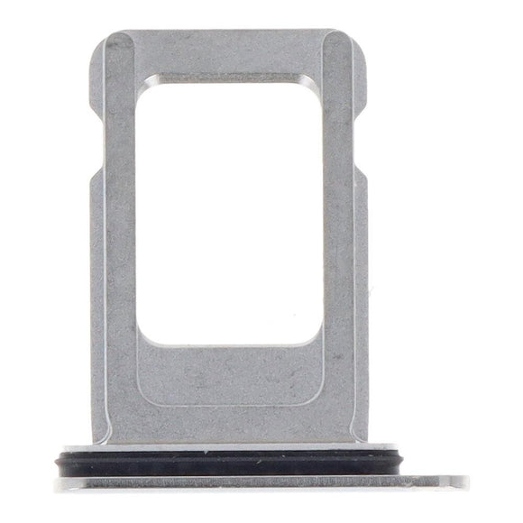 Single SIM Card Holder Tray For Apple iPhone 11 Pro Max : Silver