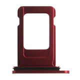 Single SIM Card Holder Tray For iPhone 11 : Red