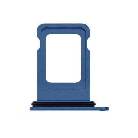 Dual SIM Card Holder Tray For Apple iPhone 13 : Blue