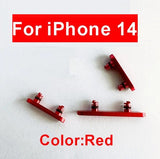 External Power and Volume Buttons For iPhone 14 : Red