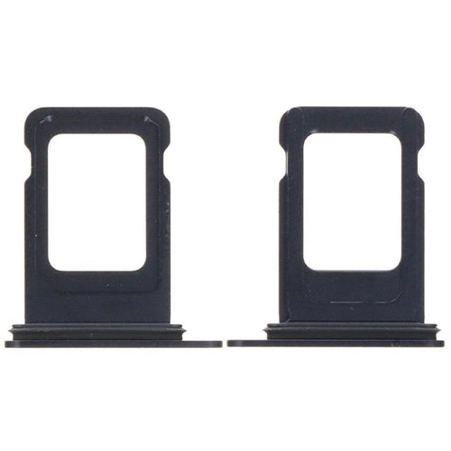 Single Sim Tray Card Holder For iPhone 14 Plus : Black