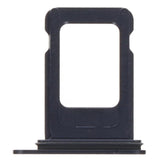 Single Sim Tray Card Holder For iPhone 14 Plus : Black