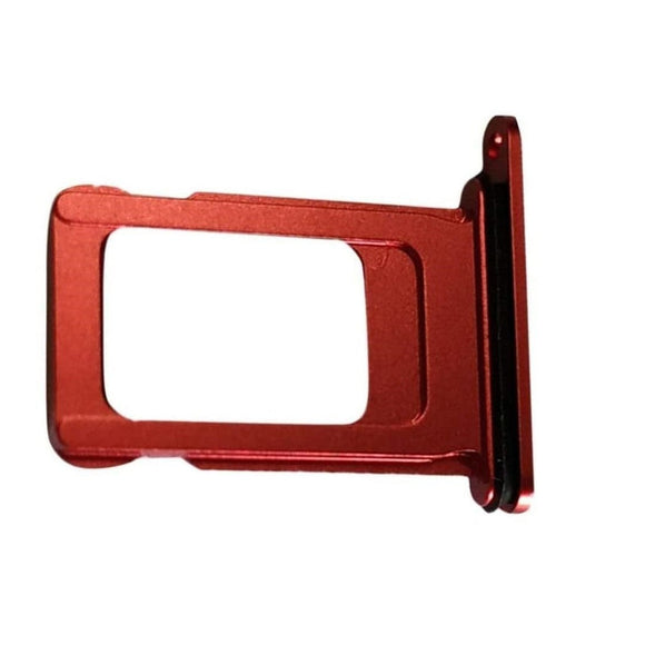 Single Sim Tray Card Holder For iPhone 14 Plus Red