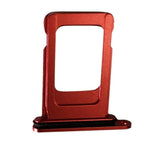 Single Sim Tray Card Holder For iPhone 14 Plus Red