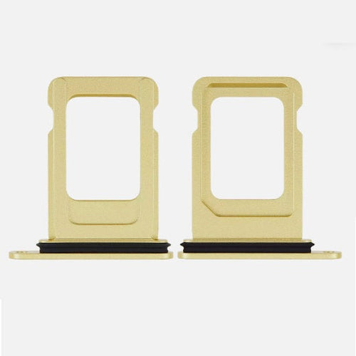 Single Sim Tray Card Holder For iPhone 14 Plus Yellow