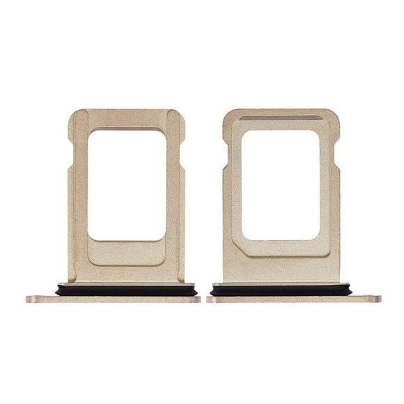 Single Sim Tray Card Holder For iPhone 14 Pro Max Gold