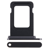 Single Sim Tray Card Holder For iPhone 15 Plus : Black