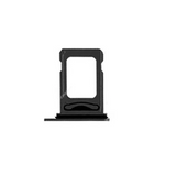 Dual Sim Tray Card Holder For iPhone 15 Pro : Black