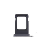 Single Sim Tray Card Holder For iPhone 15 Pro : Black