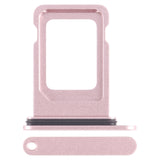 Single Sim Tray Card Holder For iPhone 15 : Pink