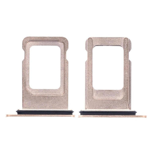 Single SIM Card Holder Tray For Apple iPhone XS Max : Gold