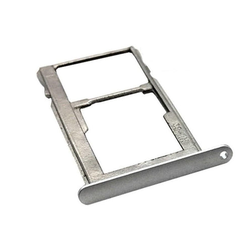 SIM Card Holder Tray For Lenovo K6 : Silver / White