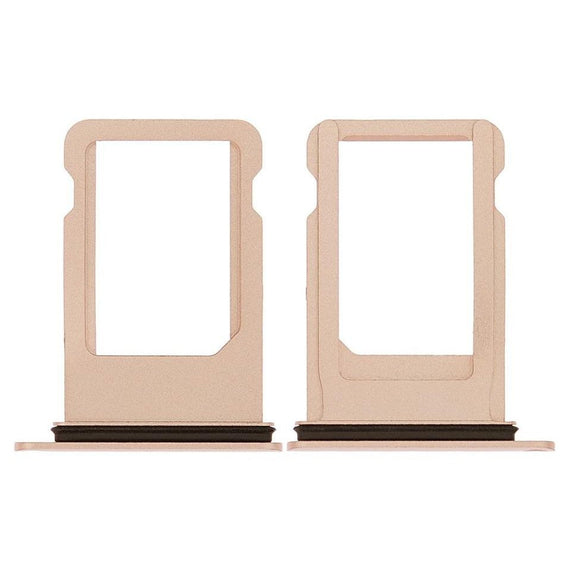 SIM Card Holder Tray For Apple iPhone 8 : Gold