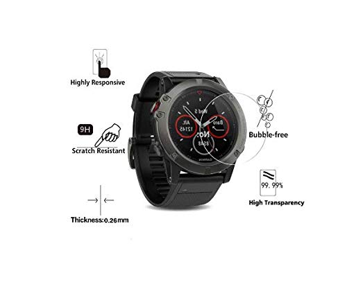 Watch Tempered Glass For Garmin Fenix 5 / Garmin Fenix 5 Sapphire