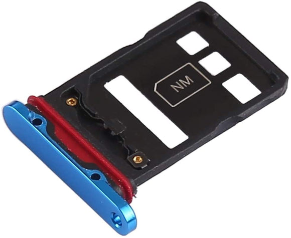 SIM Card Holder Tray For Huawei P30 Pro : Blue