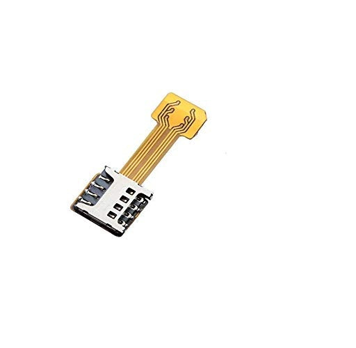 Hybrid SIM Slot Adapter, Avails You to Run 2 SIM and Micro SD Card, All at A Time (Nano to Micro)