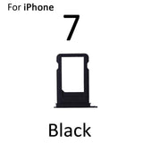 SIM Card Holder Tray For Apple iPhone 7 : Black