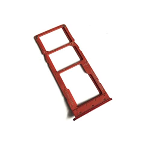 SIM Card Holder Tray For Infinix Hot 10 : Amber Red