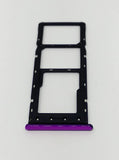 SIM Card Holder Tray For Infinix S4 X626 : Purple