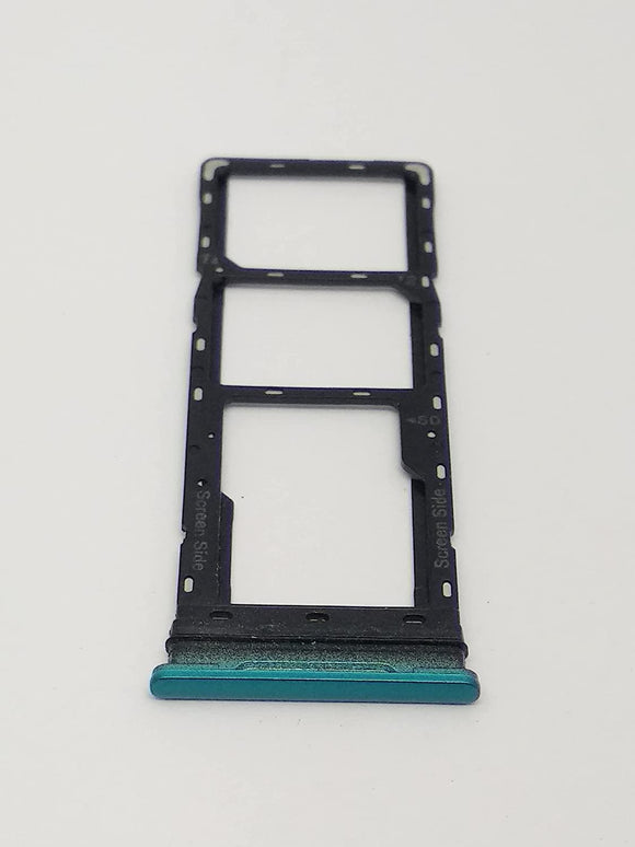 SIM Card Holder Tray For Infinix Smart 5A X657C : Quetzal Cyan