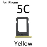 SIM Card Holder Tray For Apple iPhone 5C : Yellow