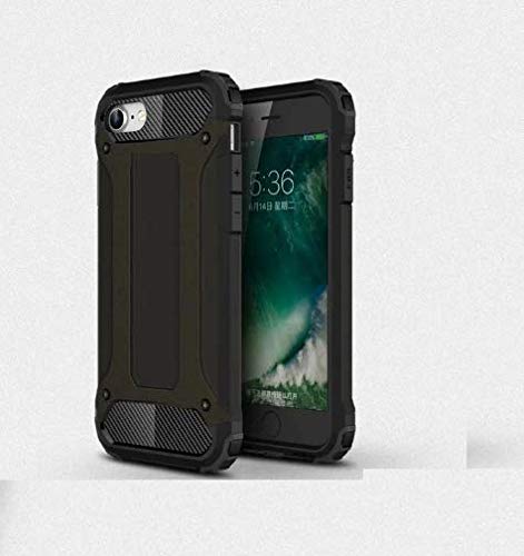 Tough Armor Shockproof Back Case For iPhone 8 / iPhone 7 - Black