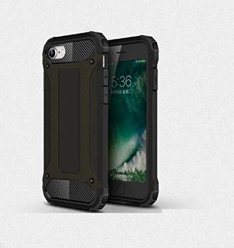 Tough Armor Shockproof Back Case For iPhone 8 Plus/iPhone 7 Plus- Black