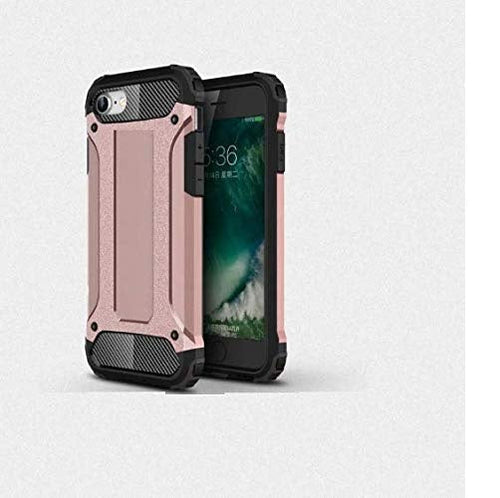 Tough Armor Shockproof Back Case For iPhone 8 / iPhone 7 - Rose Gold