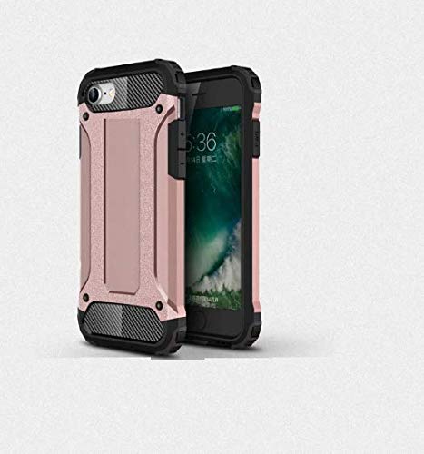 Tough Armor Shockproof Back Case For iPhone 8 Plus/iPhone 7 Plus- Rose Gold