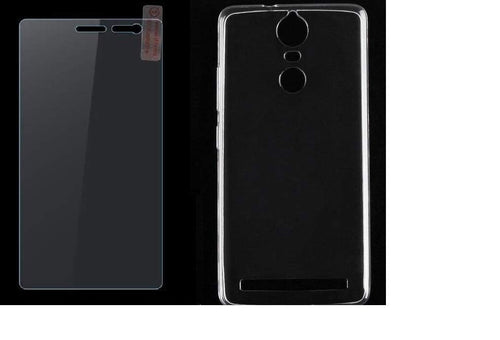 TPU Case and Tempered Glass Combo For Lenovo K5 Note