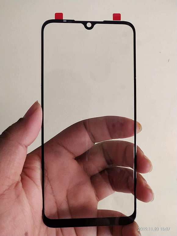 Front Glass For Mi A3 : Black