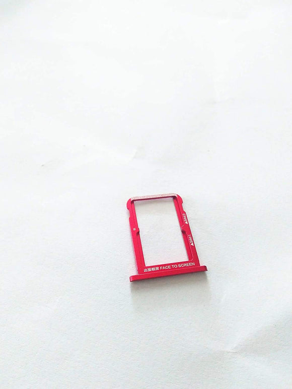SIM Card Holder Tray For Xiaomi Mi A2 : Red