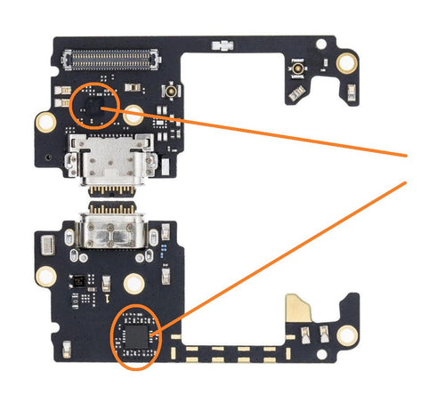 Charging Port / PCB CC Board For Moto Edge 20 Pro