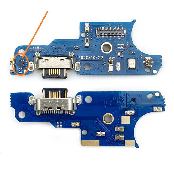 Charging Port / PCB CC Board For Moto G10 Power ( ICs / Supports Fast Charging )