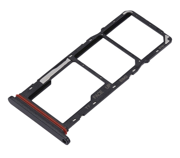 SIM Card Holder Tray For Moto G22 : Black