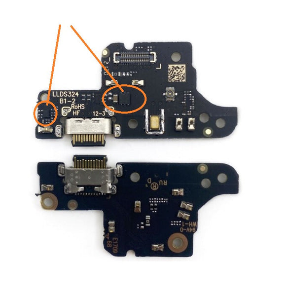 Charging Port / PCB CC Board For Moto G31
