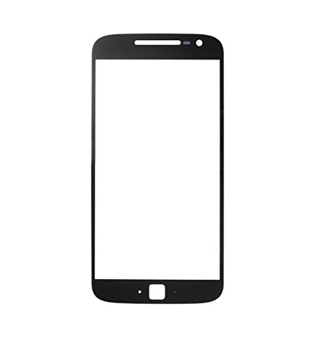 Front Glass For Moto G4 Plus (Black)