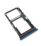 SIM Card Holder Tray For Moto G51 : Blue