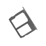 SIM Card Holder Tray For Moto G5S Plus : Grey / Black