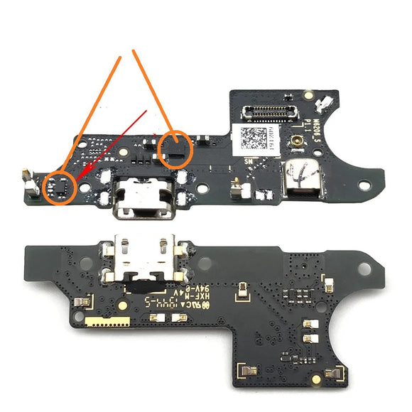 Charging Port PCB Board For Moto G8 Power Lite ( ICs , Support Fast Charging)